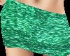 green glitter miniskirt