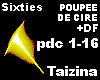 POUPEE DE CIRE Sixties