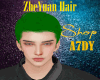 ♛ZheYuan Hair Green