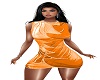 Orange Indian Dress