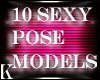 [K] 10 Sexy pose Models