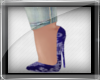 blue lace shoes