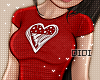 !!D VDay Shirt Red