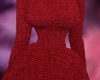 Red dress turtleneck