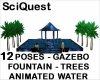 Starry Gazebo Fountain