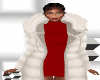 Outfit Red + Coat