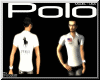 [BQ8] POLO WHITE M - USA