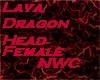 Lava Dragon Armored Head