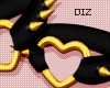 !!D Knee Spikes Orange
