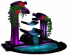 Purple Rose Fountain