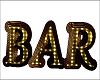 Bar sign gold animated