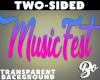 *BO 2-SIDED MUSIC FEST