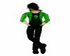 green male outfit