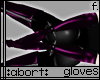 :a: Purple PVC Gloves