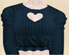 ® Blue Heart  Sweater