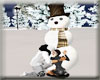 CHRISTMAS Kiss Snowman