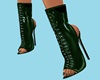 Chloe Lce Boots Green