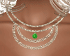 Emerald Golden Necklace