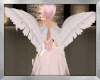 Pink Holiday Angel Wings