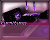 (A) purple couch