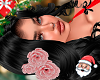 💘 Flowers Xmas Black