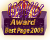 The Best Page Award 2009