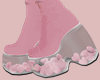 E* Pink Barbie Boots