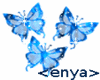 blue butterfliese