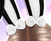 Bunny Ear White+Black