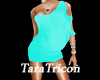 Teal Tora Dress