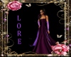 Purple and Lavender Gown