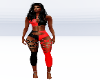 DJM Red&Blk Fit Short RL