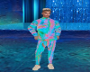 pink and teal mens fit