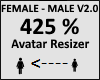 Avatar scaler 425% V2.0