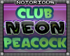 Club Neon Peacock