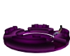 Purple Round Couch