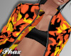 Orange Camo Jacket