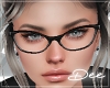 !D Retro Cat Eye Glasses