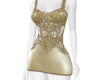 GOLD LACE DRESS RL