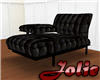 JF Black Leather Lounge