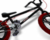 BMX red tyre