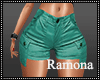 Teal Shorts RL