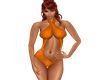 orange swimsuit