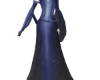 Iolite Star Evening Gown