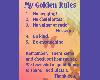 Golden Rule sticker