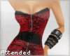 #| sexy red&black dress.