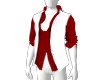 White Vest Red Shirt