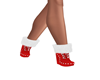 Xmas Candy Cane Boots