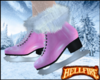 Ice Skates *Pink + Fur