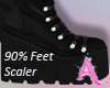P| 90% Feet Scaler
